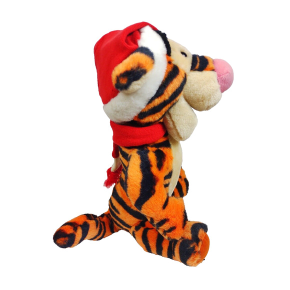 Disneyland 15" Winnie The Pooh Christmas TIGGER Santa Plush Stuffed Animal OEM - Picture 4 of 12